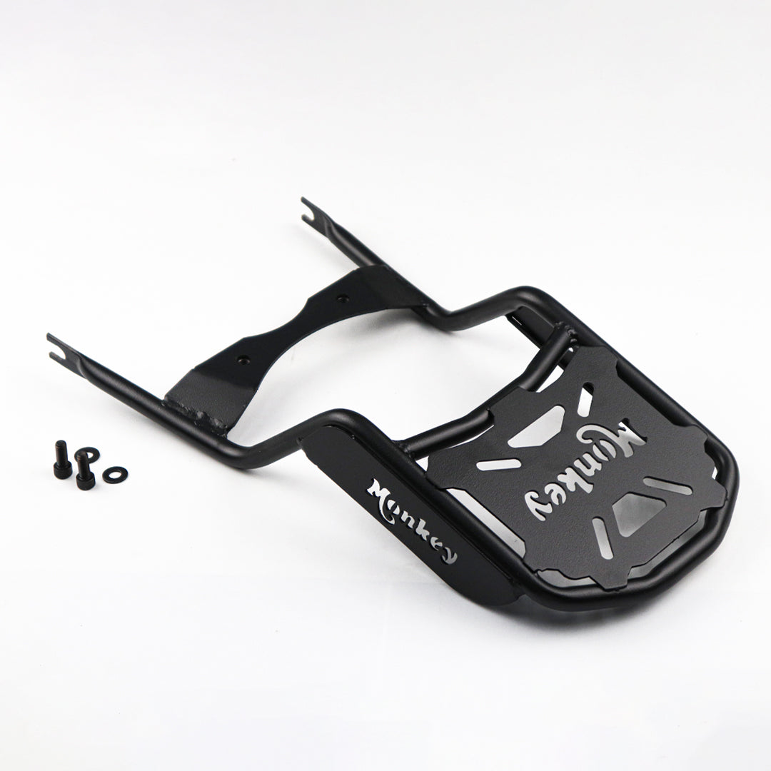 MATTE BLACK REAR CASE RACK LUGGAGE FIT FOR HONDA Z125 MONKEY125 2018-2025