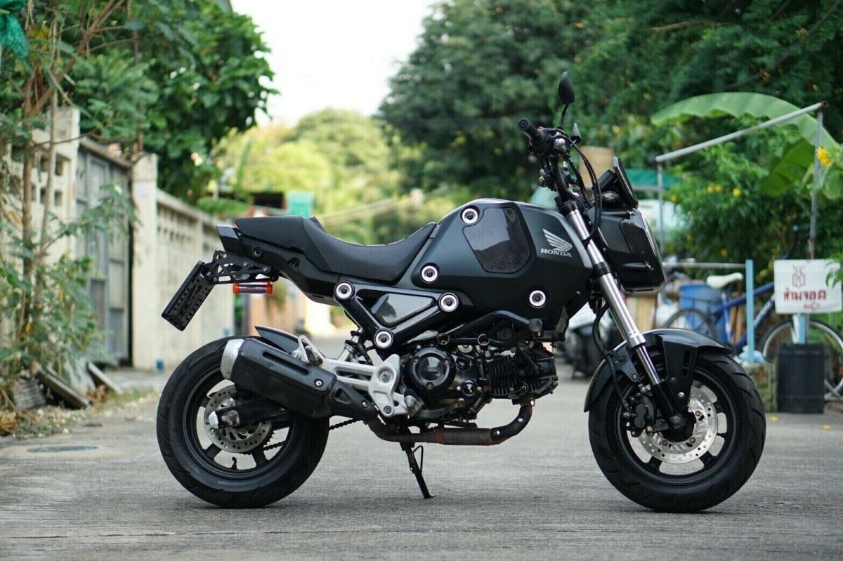 SET OF 11 PIECE FRAME BODY COVER SIDE UPPER PANEL CARBON FIBER FOR HONDA NEW GROM 2021-2024