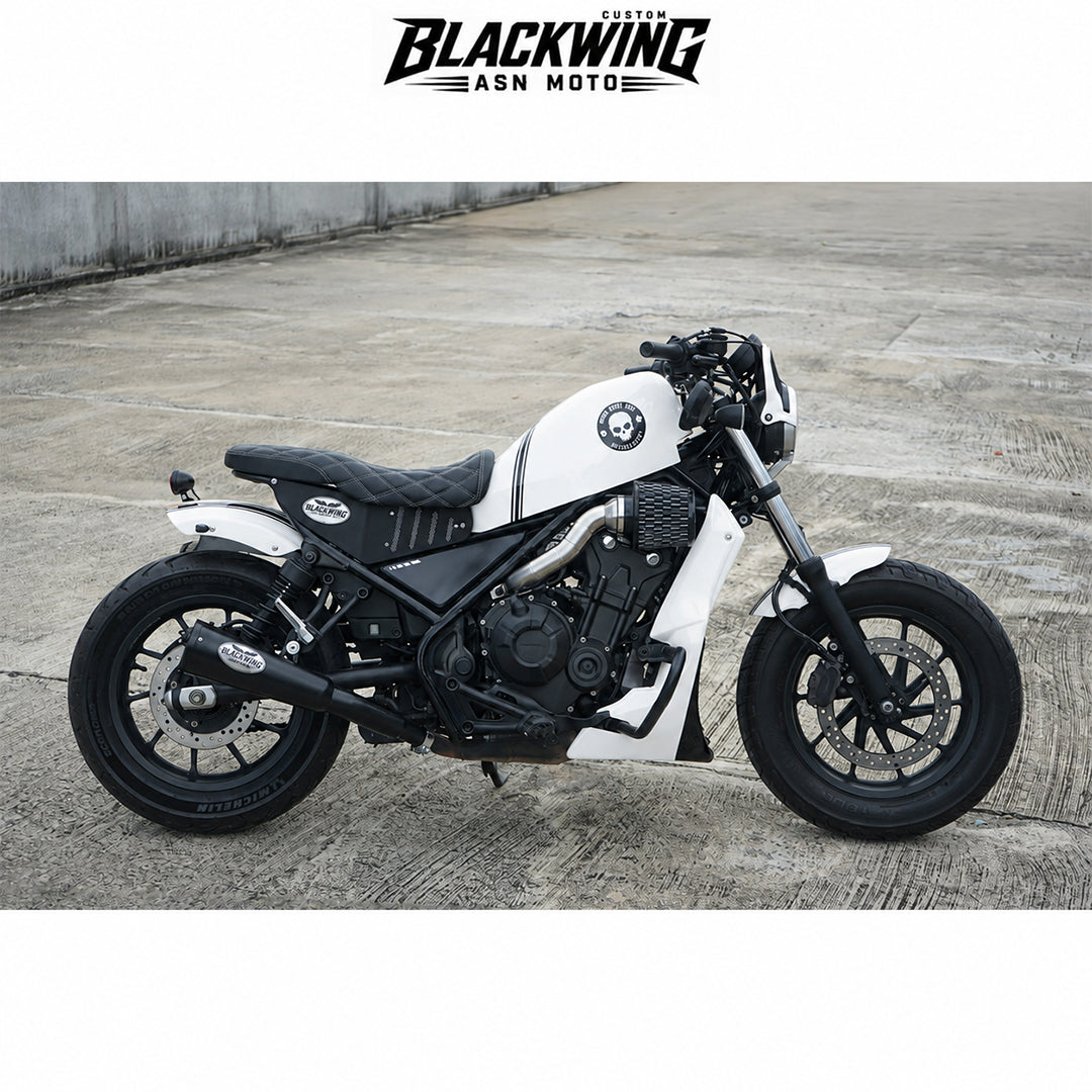 ホンダ レブル CMX 300&500 2017-2024用 アンダーカウル・クラッシュバー付きエンジンサイドカバー