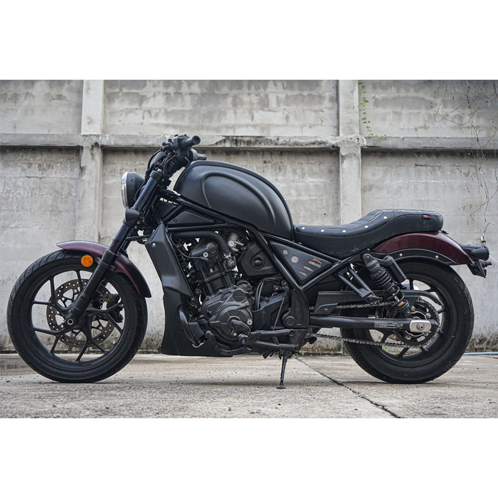 UNDER FAIRING BELLY PAN WITH CRASHBAR MATTE BLACK FOR HONDA REBEL CMX 1100 2020-2025