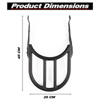 REAR LUGGAGE RACK STELL BLACK FOR HONDA SCL CL 300&500  2023 - 2025