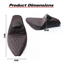 SEAT DOUBLE SADDLE DUAL DRIVER SEATS PAD CUSHION V.9 FOR HONDA REBEL CMX 300&500 2017-2025