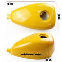 COVER FUEL OIL TANK YELLOW V.26 FOR HONDA REBEL CMX 300&500 2017-2025