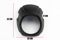 Black Front Windshield Headlight Cover for Honda Rebel CMX 300 2020-2025