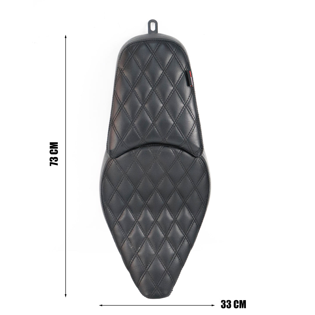 SEAT DOUBLE SADDLE DUAL DRIVER SEATS PAD CUSHION V.27 FOR HONDA REBEL CMX 300&500 2017-2025