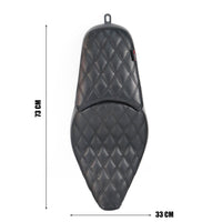 SEAT DOUBLE SADDLE DUAL DRIVER SEATS PAD CUSHION V.27 FOR HONDA REBEL CMX 300&500 2017-2025