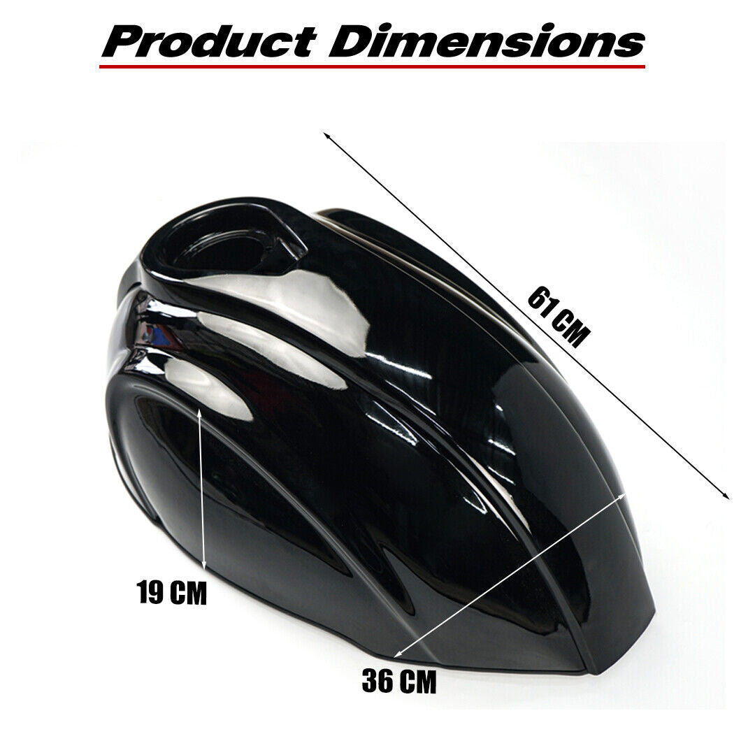 CUSTOM FIT FUEL TANK COVER BLACK FOR HONDA REBEL CMX 1100 2021-2025
