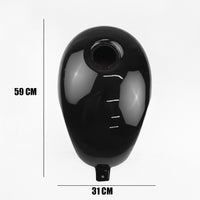 COVER FUEL OIL TANK BLACK V.8 FIT FOR HONDA SCL CL 300 500 2023-2025