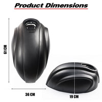 CUSTOM FIT FUEL TANK COVER BLACK FOR HONDA REBEL CMX 1100 2021-2025