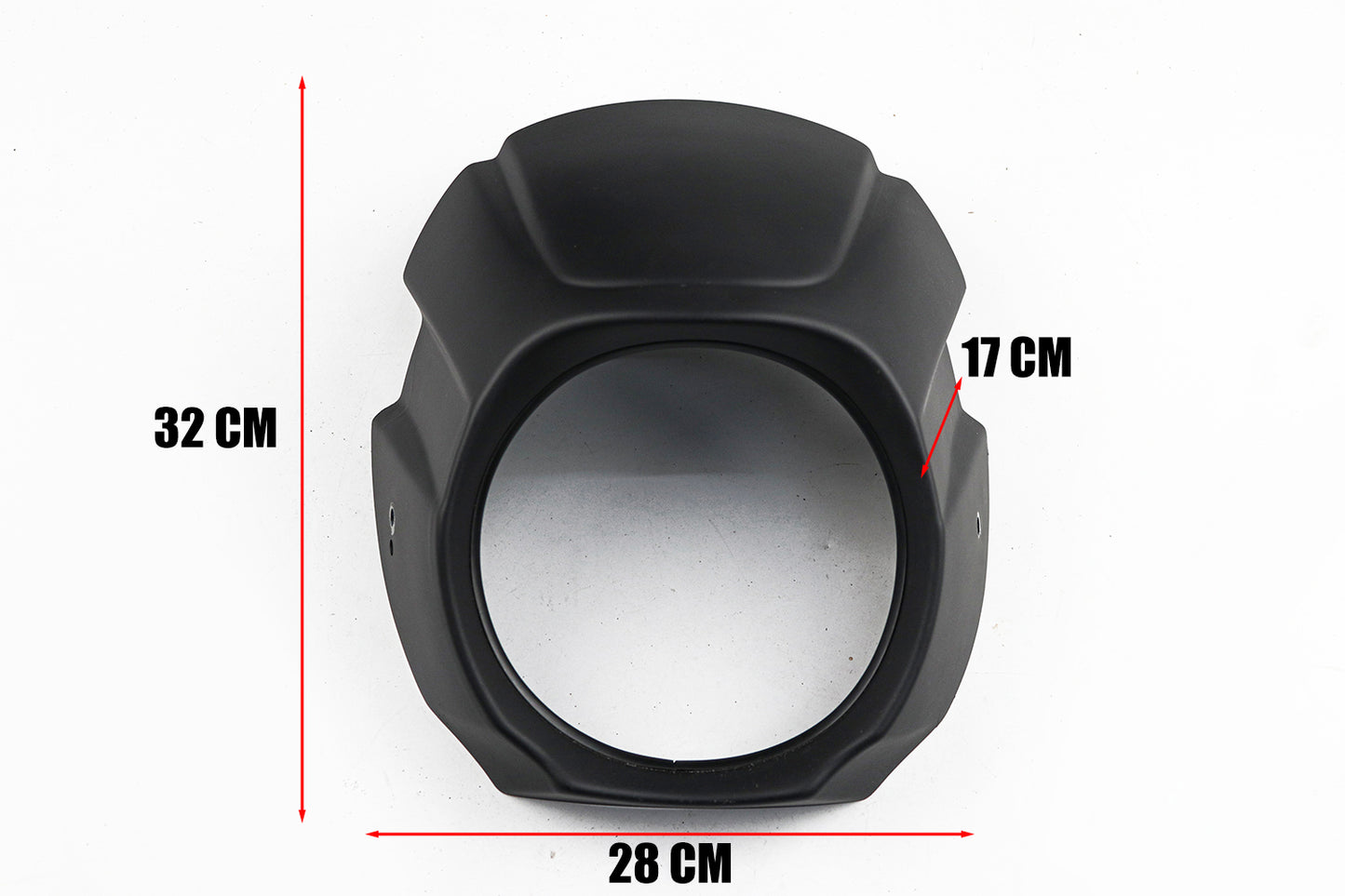 Black Front Windshield Headlight Cover for Honda CL SCL 300 (2023-2025)