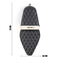 SEAT DOUBLE SADDLE DUAL DRIVER SEATS PAD CUSHION V.18 FOR HONDA REBEL CMX 300&500 2017-2025