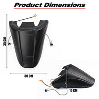 REAR FENDER FAIRING MUD GUARD LED BLACK FOR HONDA REBEL CMX 1100 2021-2025