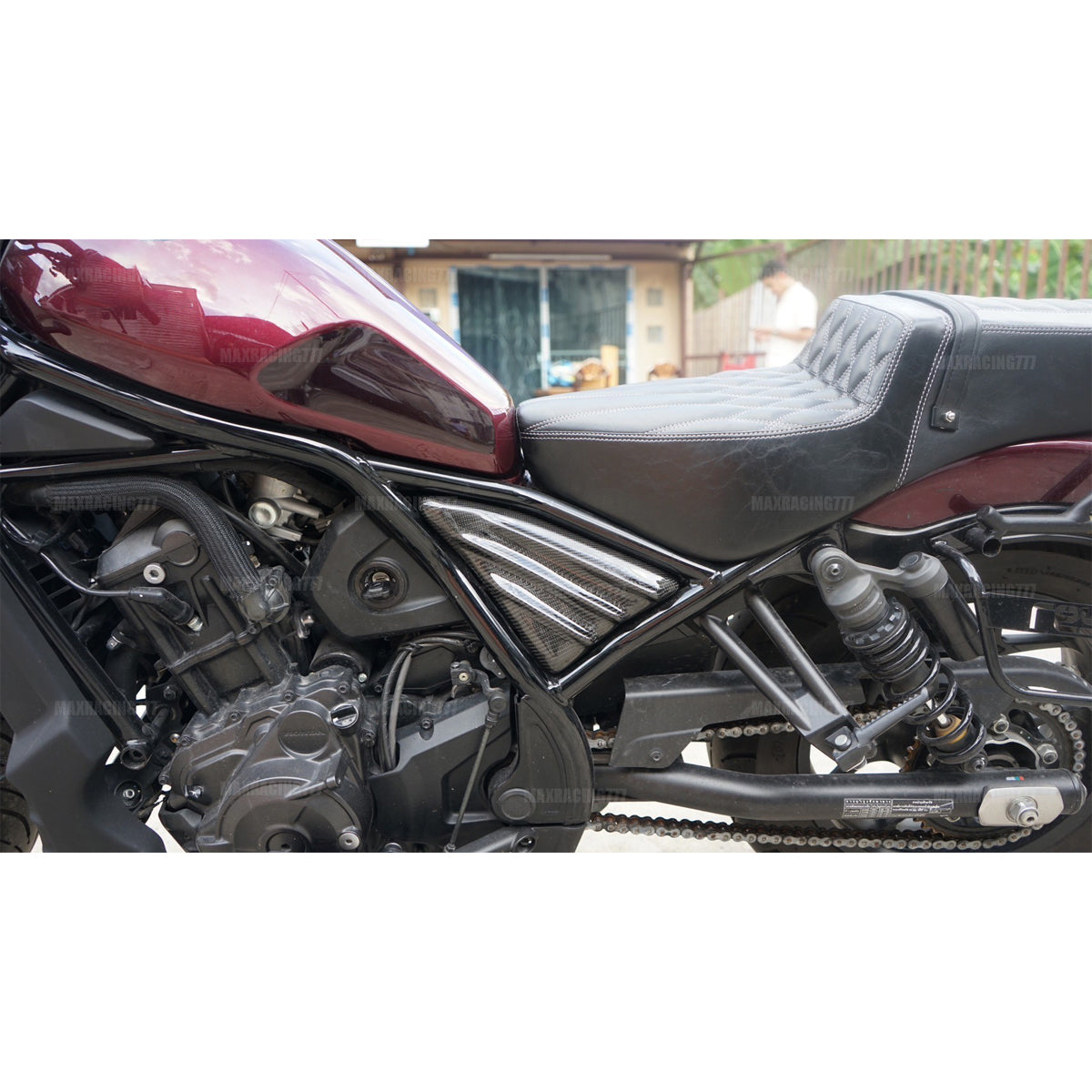 CARBON SIDE FRAME FAIRING ENGINE GUARD COVER FOR HONDA REBEL CMX 1100 2021-2025