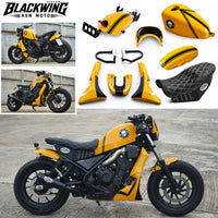 ฝาครอบเครื่องยนต์ใต้แฟริ่งและแคชบาร์ สำหรับ Honda Rebel CMX 300&500 ปี 2017-2024