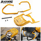 Crash Bar Engine Guard & Rear Luggage Rack Kit Honda Monkey 125 2018-2026 Yellow