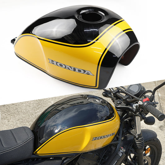COVER FUEL OIL TANK BLACK/YELLOW V.16 FIT FOR HONDA SCL CL 300 500 2023-2025