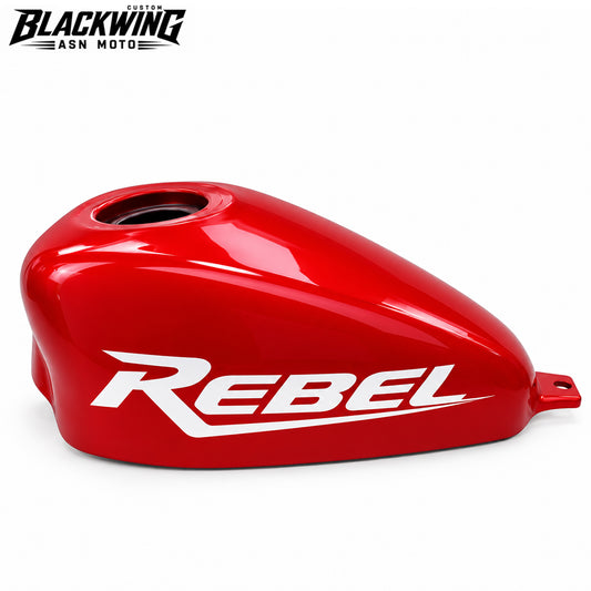 Cover Fuel Oil Tank Red Fairing Sticker V.66 for Honda Rebel CMX 300 & CMX 500 (2017–2026)