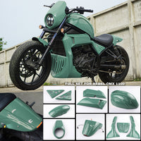 FULL SET OF 7 PIECES SAGE GREEN FIT FOR HONDA REBEL CMX 1100 2020-2025