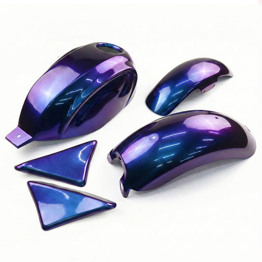 SET OF 4 PIECES FAIRING PURPLE EFFECT FIT FOR HONDA REBEL CMX 300 2017-2025