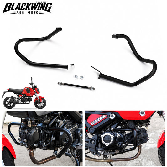 ホンダ モンキー125 2022-2026用 クラッシュバー エンジンフレーム プロテクションガード LH+RH
