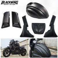 Set 3 Cover Tank / Side Cover Engine/ Side Fairing Matte Black for Honda Rebel CMX 1100 (2021-2026)