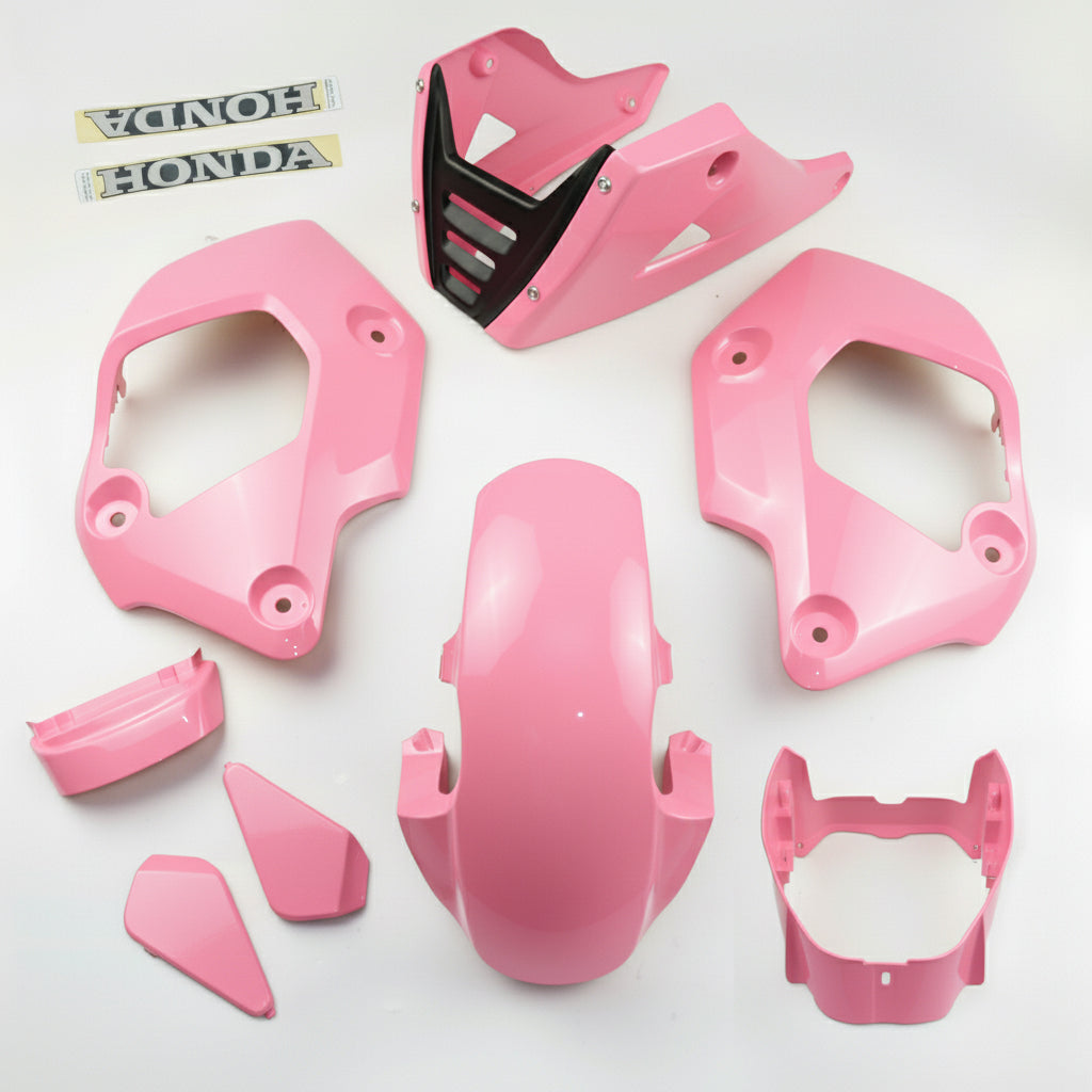 PINK PLASTIC PANEL FAIRING & UNDER FAIRING HONDA NEW GROM 125 2021-2024