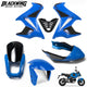 Set 4 Front Fender / Headlight Cover / Rear Cover / Side Fairing Blue For Honda Grom 125 2021 - 2024