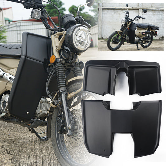 Honda CT125 Trail 125 Side Wind Guards (2020-2025) - ABS Plastic Matte Black