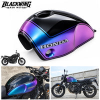 ครอบถังน้ำมันเชื้อเพลิง ลาย Black/Purple Effect V.21 สำหรับ Honda SCL CL 300 500 ปี 2023-2026