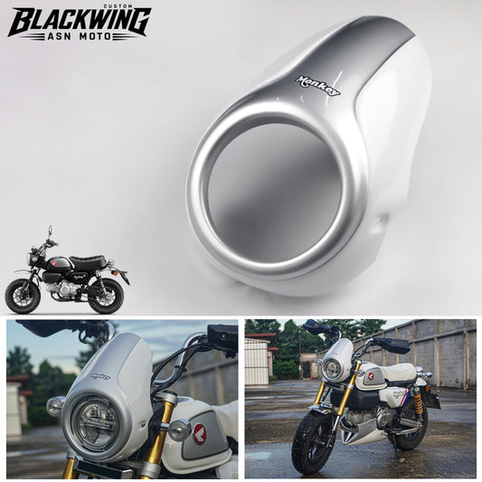 Headlight Cover Windscreen Windshield White V.3 for Honda Monkey Z125 2022-2026