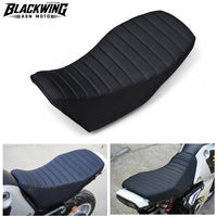 Replacement Dual Seat Carbon Stitch Black V.28 Fit For Honda Grom 125 2021-2026