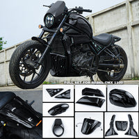 FULL SET OF 7 PIECES GLOSS BLACK FIT FOR HONDA REBEL CMX 1100 2020-2025