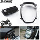Set Of 2 Piece Frame Body Cover Side Upper Panel Carbon Fiber For Honda Grom 2021-2024