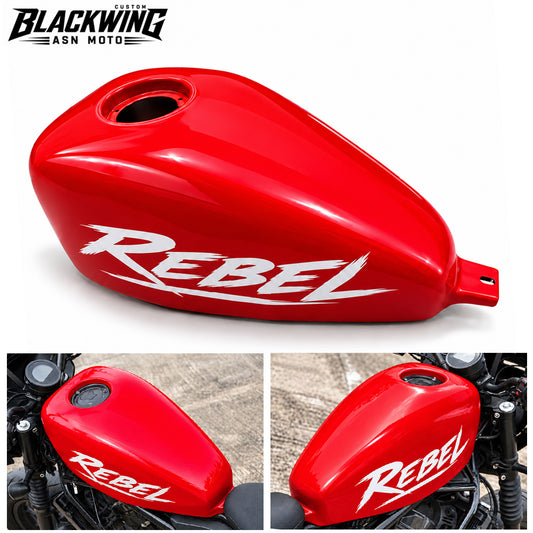 สติ๊กเกอร์แต่งฝาถังน้ำมันสีแดง V.79 สำหรับ Honda Rebel CMX 300 500 ปี 2017–2026