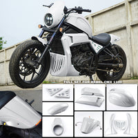 FULL SET OF 7 PIECES WHITE FIT FOR HONDA REBEL CMX 1100 2020-2025