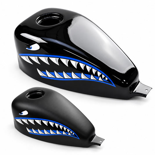 Cover Fuel Oil Tank Black Shark Pattern For HONDA REBEL CMX 300&500 2017-2026