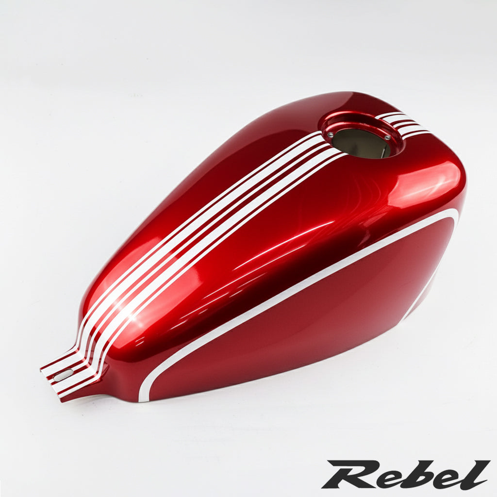 COVER FUEL OIL TANK RED V.8 FOR HONDA REBEL CMX 300&500 2017-2025