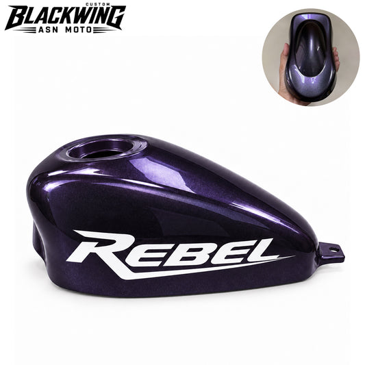 Cover Fuel Oil Tank Pearl Grey-Purple V.73 for Honda Rebel CMX300 & CMX500 (2017–2026)