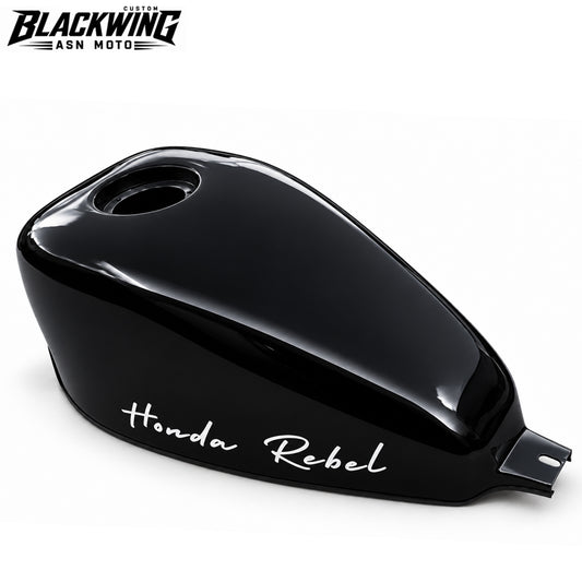 ฝาครอบถังน้ำมันเชื้อเพลิงสีดำ V.24 สำหรับ Honda Rebel CMX 300&500 ปี 2017-2026
