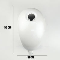 COVER FUEL OIL TANK WHITE V.5 FIT FOR HONDA SCL CL 300 500 2023-2025
