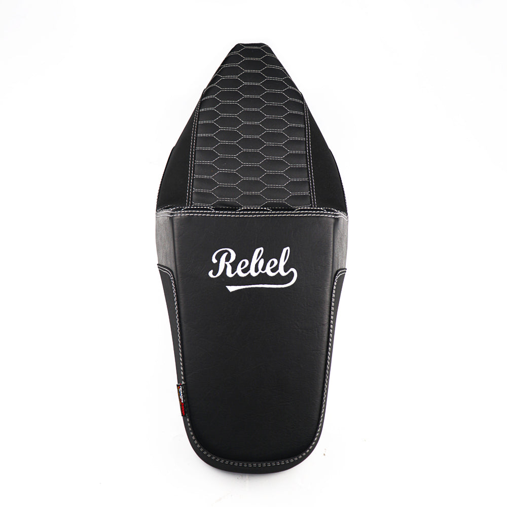 SEAT DOUBLE SADDLE DUAL DRIVER SEATS PAD CUSHION V.3 FOR HONDA REBEL CMX 300&500 2017-2025