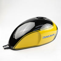 COVER FUEL OIL TANK BLACK/YELLOW V.16 FIT FOR HONDA SCL CL 300 500 2023-2025