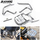 Chrome Crash Bar Engine Guard & Rear Luggage Rack Kit Honda Monkey 125 2018-2026