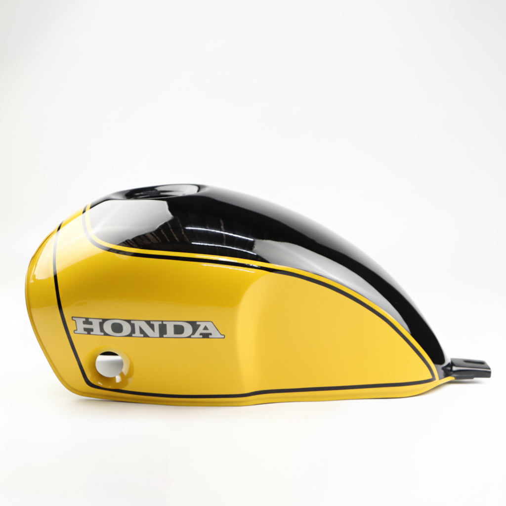 COVER FUEL OIL TANK BLACK/YELLOW V.16 FIT FOR HONDA SCL CL 300 500 2023-2025
