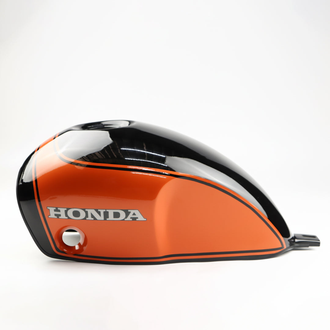 COVER FUEL OIL TANK BLACK/ORANGE  V.11 FIT FOR HONDA SCL CL 300 500 2023-2025
