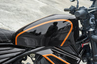 COVER FUEL OIL TANK GLOSS BLACK V.7 FOR HONDA REBEL CMX 300&500 2017-2025