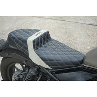 SEAT DOUBLE SADDLE DUAL DRIVER SEATS PAD CUSHION V.18 FOR HONDA REBEL CMX 300&500 2017-2025