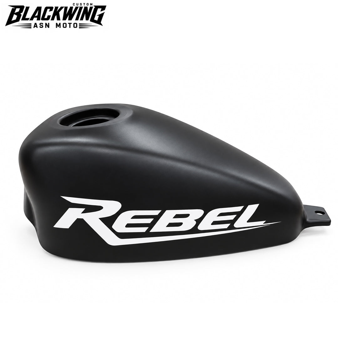 Fuel Gas Tank Cover Fairing Black Sticker For Honda Rebel CMX 300 500 2017-2026