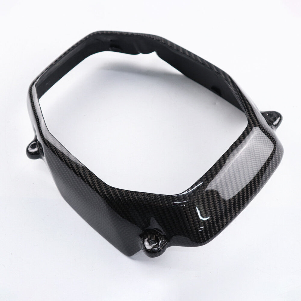 Set Of 2 Piece Frame Body Cover Side Upper Panel Carbon Fiber For Honda Grom 2021-2024