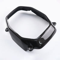 Set Of 2 Piece Frame Body Cover Side Upper Panel Carbon Fiber For Honda Grom 2021-2024